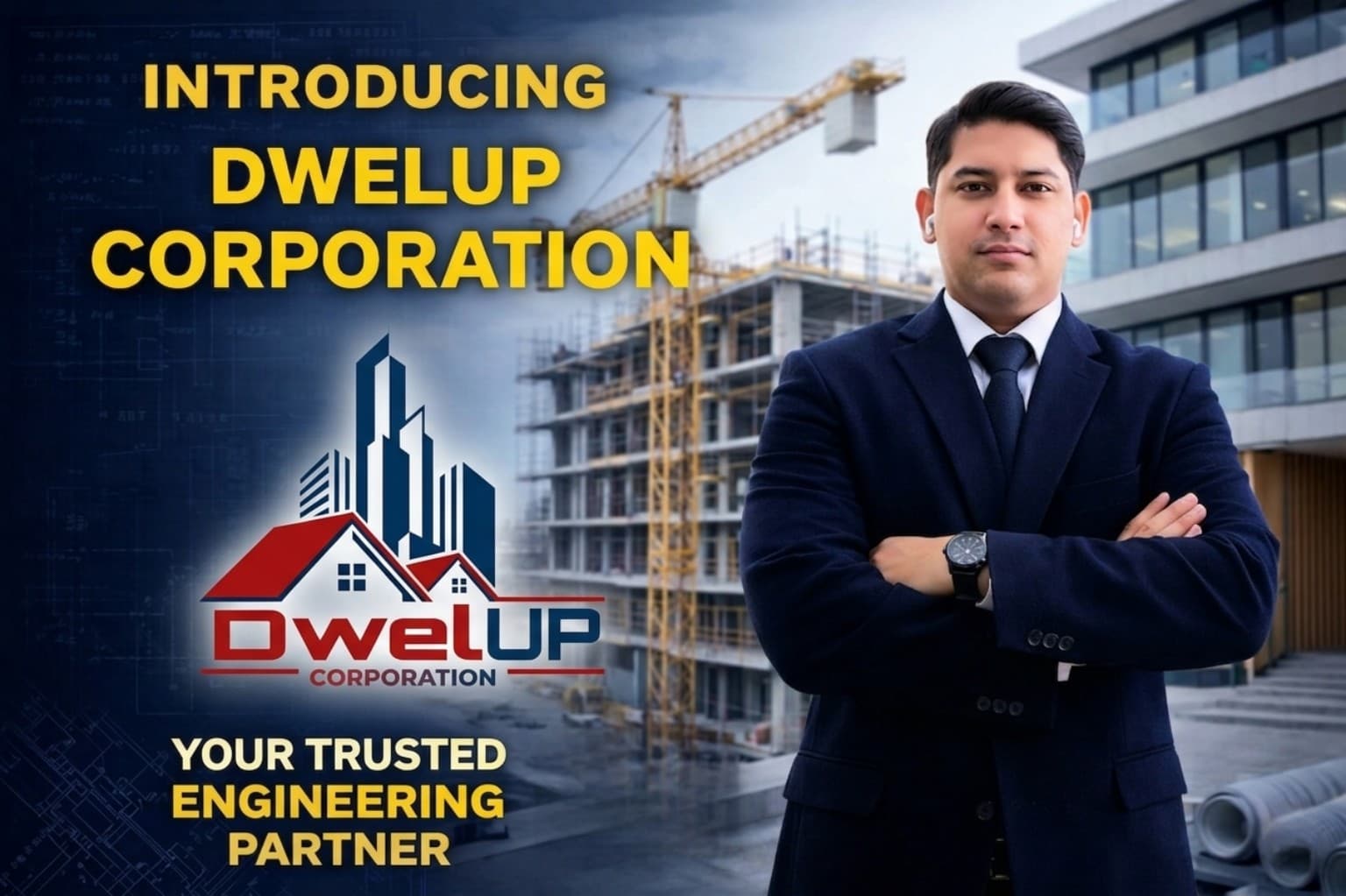 Dwelup company software and service overview board