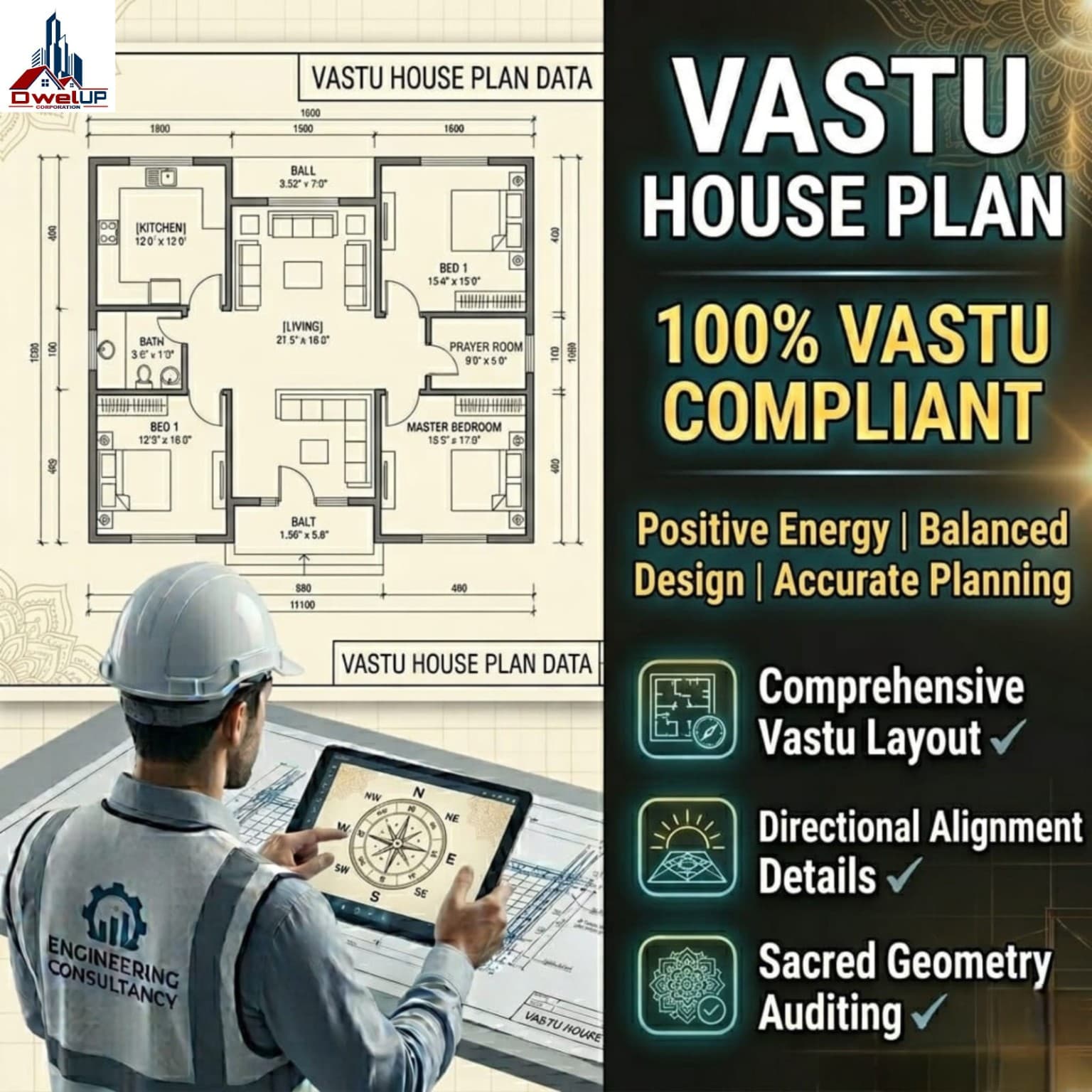 Vastu-Compliant Residence