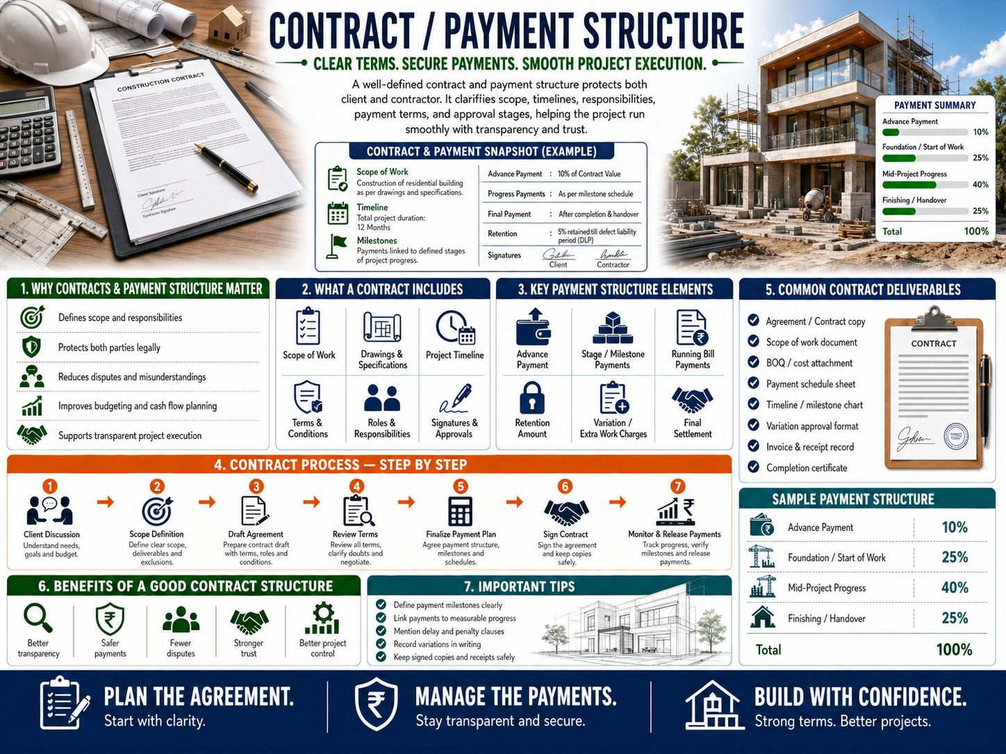 3.3 Construction Contracts, Payment Stages, and Agreement Basics