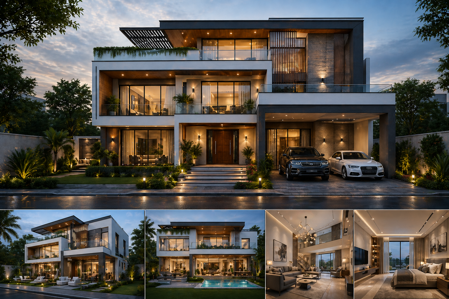 Modern Villa - 3D Exterior