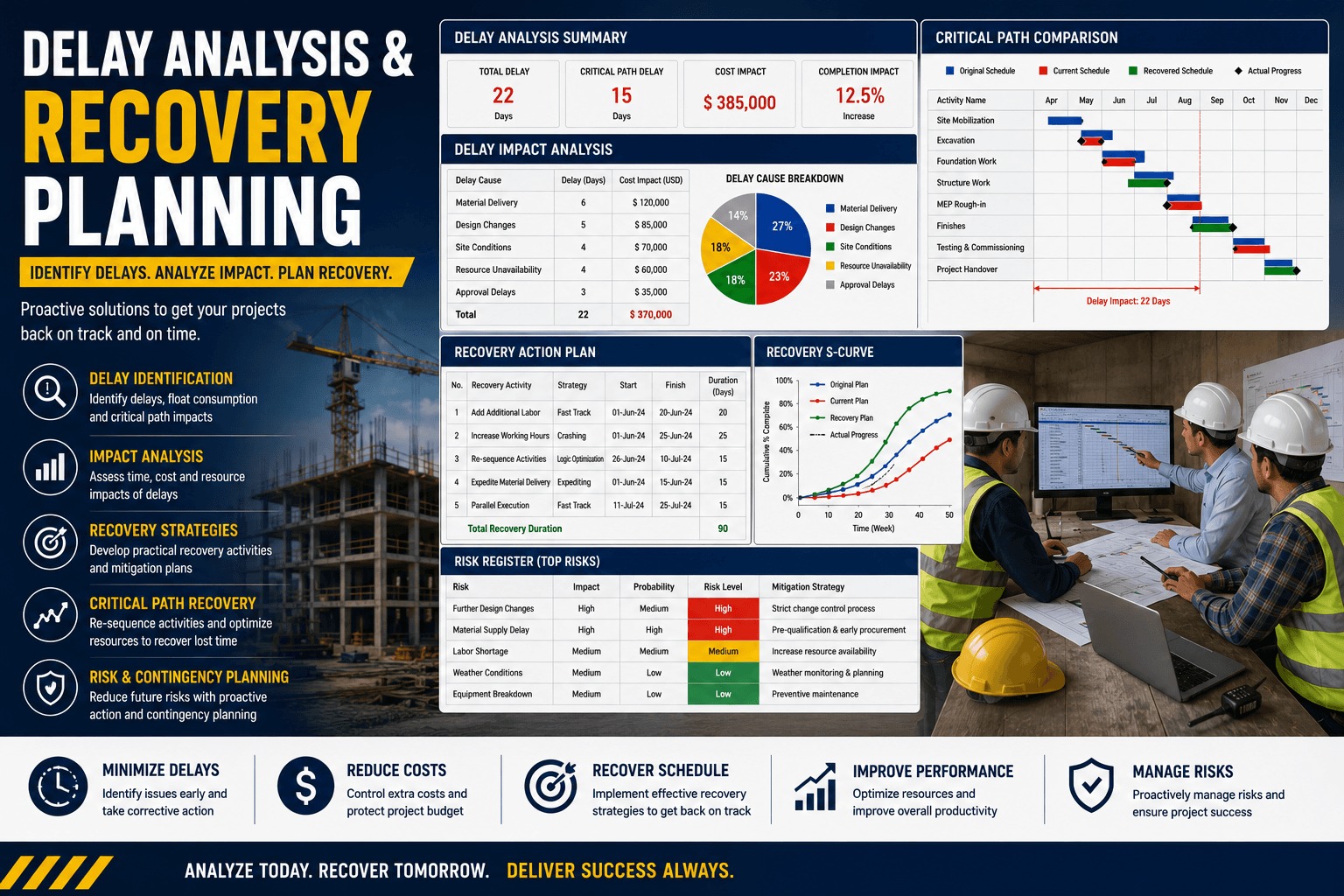 Construction Management & Project Control — sample 6