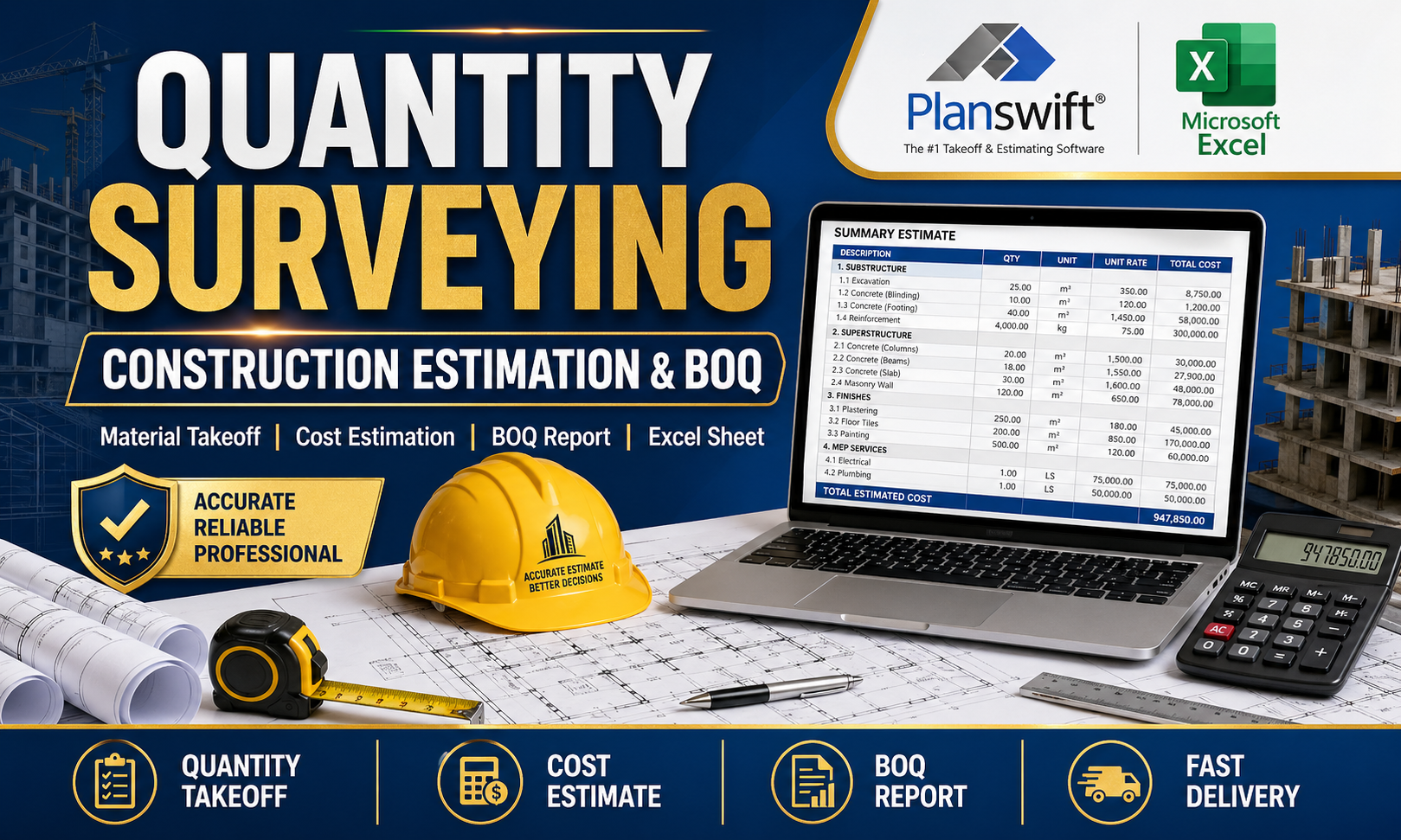 Quantity Surveying & Estimation