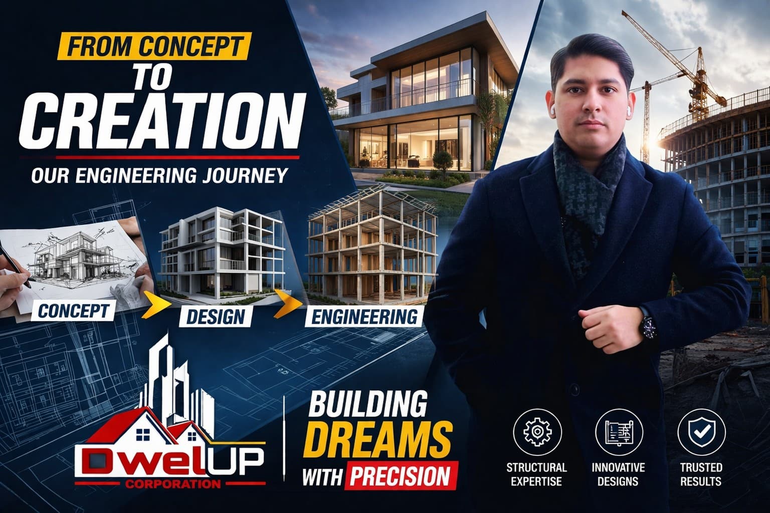 Dwelup concept to creation engineering journey