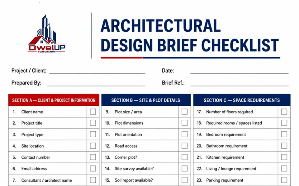 Architectural Design Brief preview thumbnail