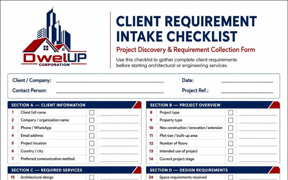 Client Requirement Intake preview thumbnail
